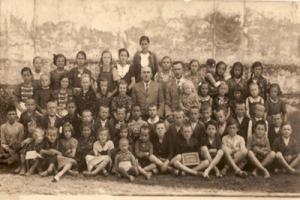 A Patapoklosi Református Elemi Népiskola, 1938/39. Forrás: patapoklosi.hu